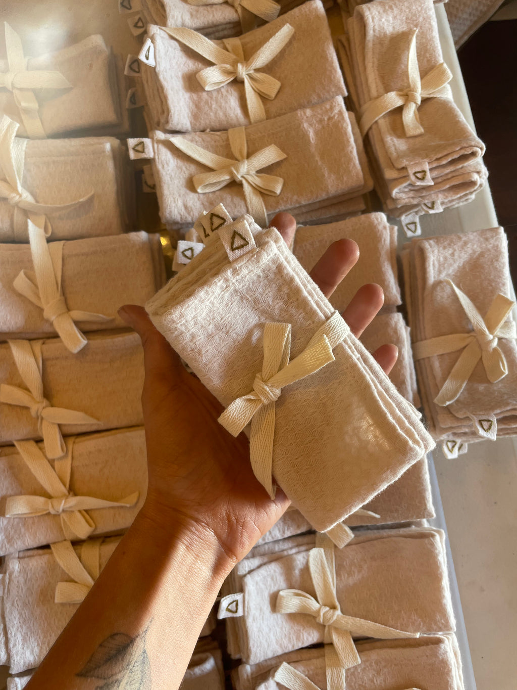 NUBE facial towels