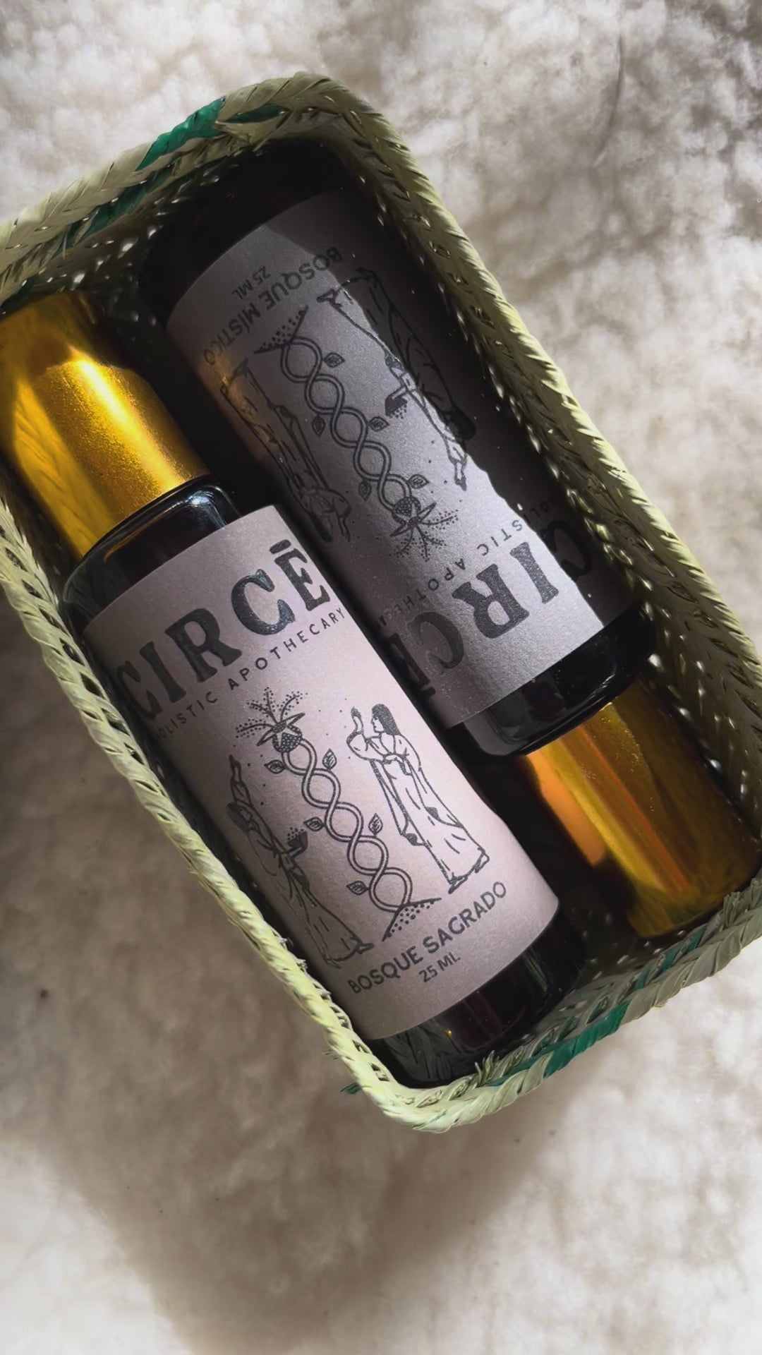 BOSQUES oil ritual set kit