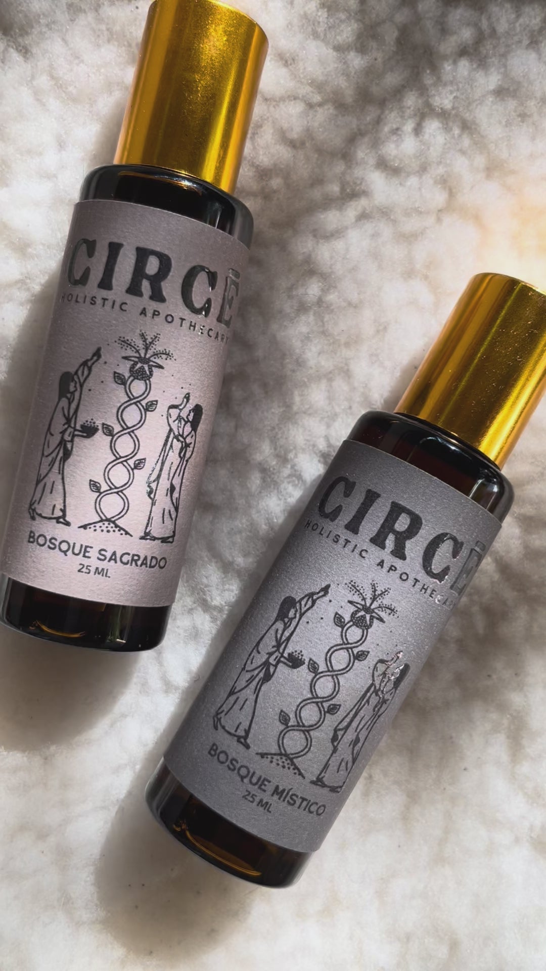 BOSQUES oil ritual set kit